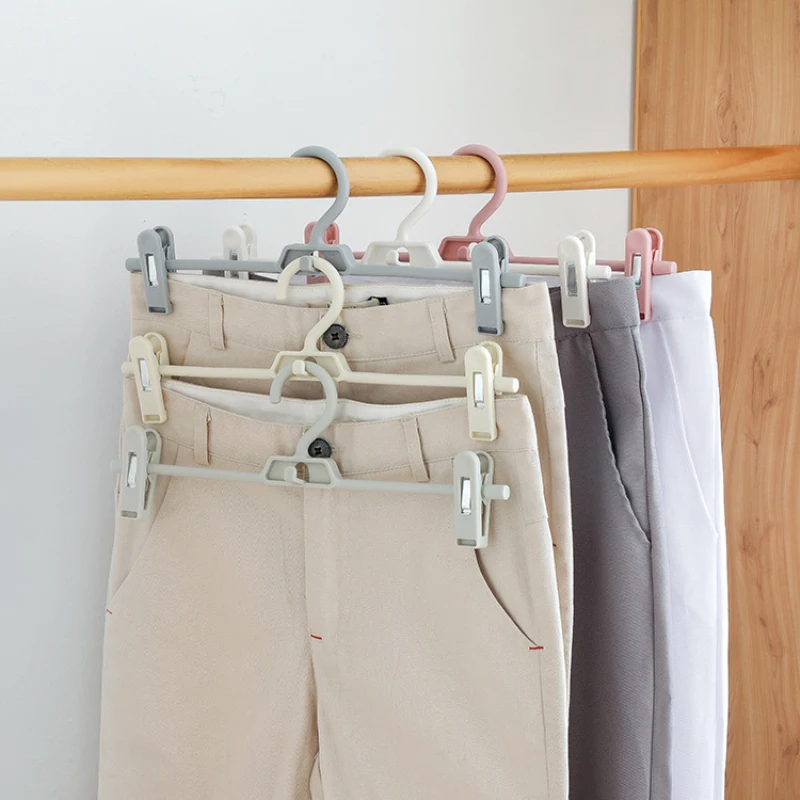 Multi-layer Trouser Hangers Clothes Closet Organizer Space Saving Skirt Clothes Rack 4 Color Plastic Clothes Drying Rack Durable
Multi-layer Trouser Hangers Clothes Closet Organizer Space Saving Skirt Clothes Rack 4 Color Plastic Clothes Drying Rack Durable