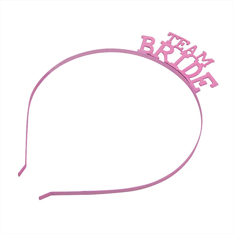 Rose Gold Team Bride To Be Alloy Headband Headwear Wedding Decoration Supplies Bridal Shower Hen Night Bachelorette Party
Rose Gold Team Bride To Be Alloy Headband Headwear Wedding Decoration Supplies Bridal Shower Hen Night Bachelorette Party