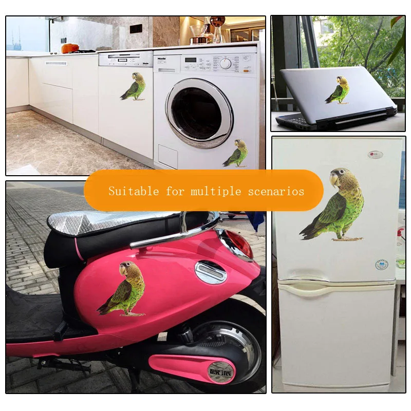 18CM*20CM 3D Parrot Bird Car Sticker Creative Funny Car Body Decal PVC Car Styling
18CM*20CM 3D Parrot Bird Car Sticker Creative Funny Car Body Decal PVC Car Styling