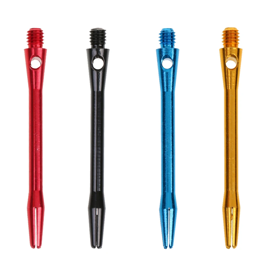 10Pcs/Pack 53mm 2BA Thread Aluminium Alloy Re-Grooved Dart Shafts Red / Black / Blue / Gold
10Pcs/Pack 53mm 2BA Thread Aluminium Alloy Re-Grooved Dart Shafts Red / Black / Blue / Gold