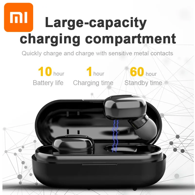 Xiaomi L13 TWS Bluetooth 5.0 Wireless HiFi Music Earphones Waterproof Sports Earbuds HiFi Hands-free Call Bluetooth Earphones
Xiaomi L13 TWS Bluetooth 5.0 Wireless HiFi Music Earphones Waterproof Sports Earbuds HiFi Hands-free Call Bluetooth Earphones