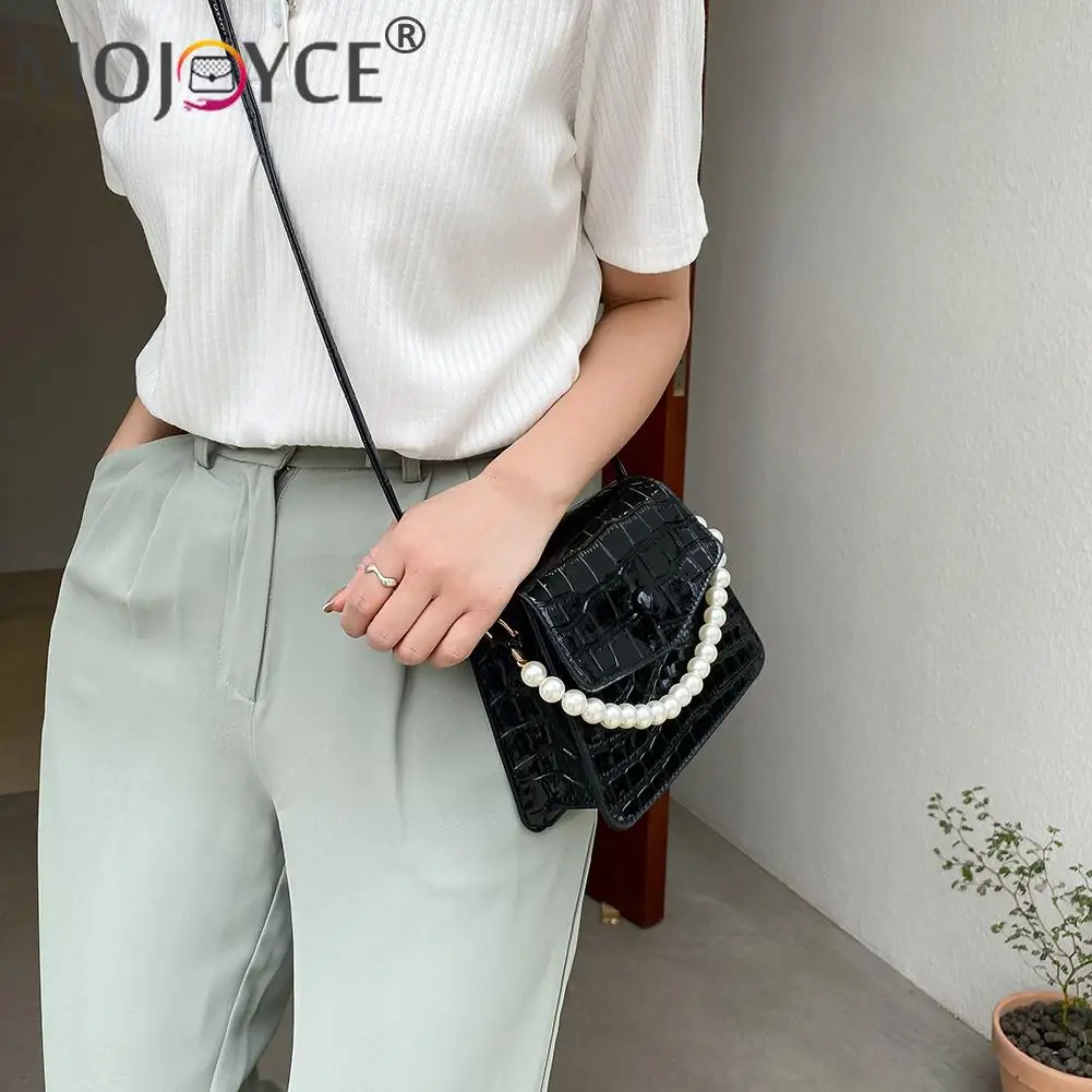 Women Solid Color Bag Stone Pattern PU Shoulder Fashion Pearl Crossbody Bags Women PU Leather Luxurious Messenger Bag
Women Solid Color Bag Stone Pattern PU Shoulder Fashion Pearl Crossbody Bags Women PU Leather Luxurious Messenger Bag