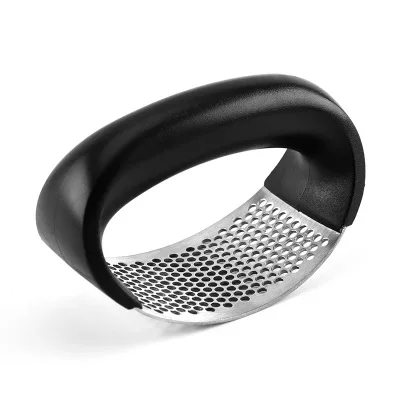 Manual Garlic Press Rocker with Handle Stainless Steel Garlic Crusher Squeezer Slicer Mincer Chopper Kitchen Gadget Tool 
Manual Garlic Press Rocker with Handle Stainless Steel Garlic Crusher Squeezer Slicer Mincer Chopper Kitchen Gadget Tool