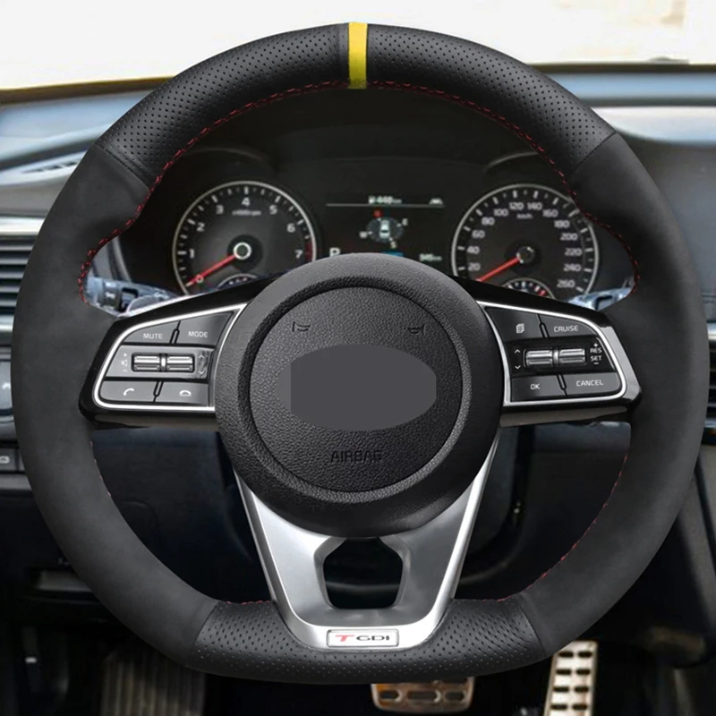 Чехол на руль для Kia K5 Optima 2019, Ceed GT 2019, Ceed GT-Line, Forte GT, Sportag, черный, из мягкой натуральной кожи
Чехол на руль для Kia K5 Optima 2019, Ceed GT 2019, Ceed GT-Line, Forte GT, Sportag, черный, из мягкой натуральной кожи