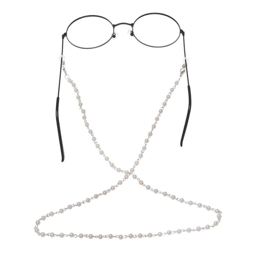 New Fashion Simulated-pearl Beads Chains Sunglasses Lanyard Strap Necklace Eyeglass Glasses Chain Cord Reading Glasses Strap
New Fashion Simulated-pearl Beads Chains Sunglasses Lanyard Strap Necklace Eyeglass Glasses Chain Cord Reading Glasses Strap