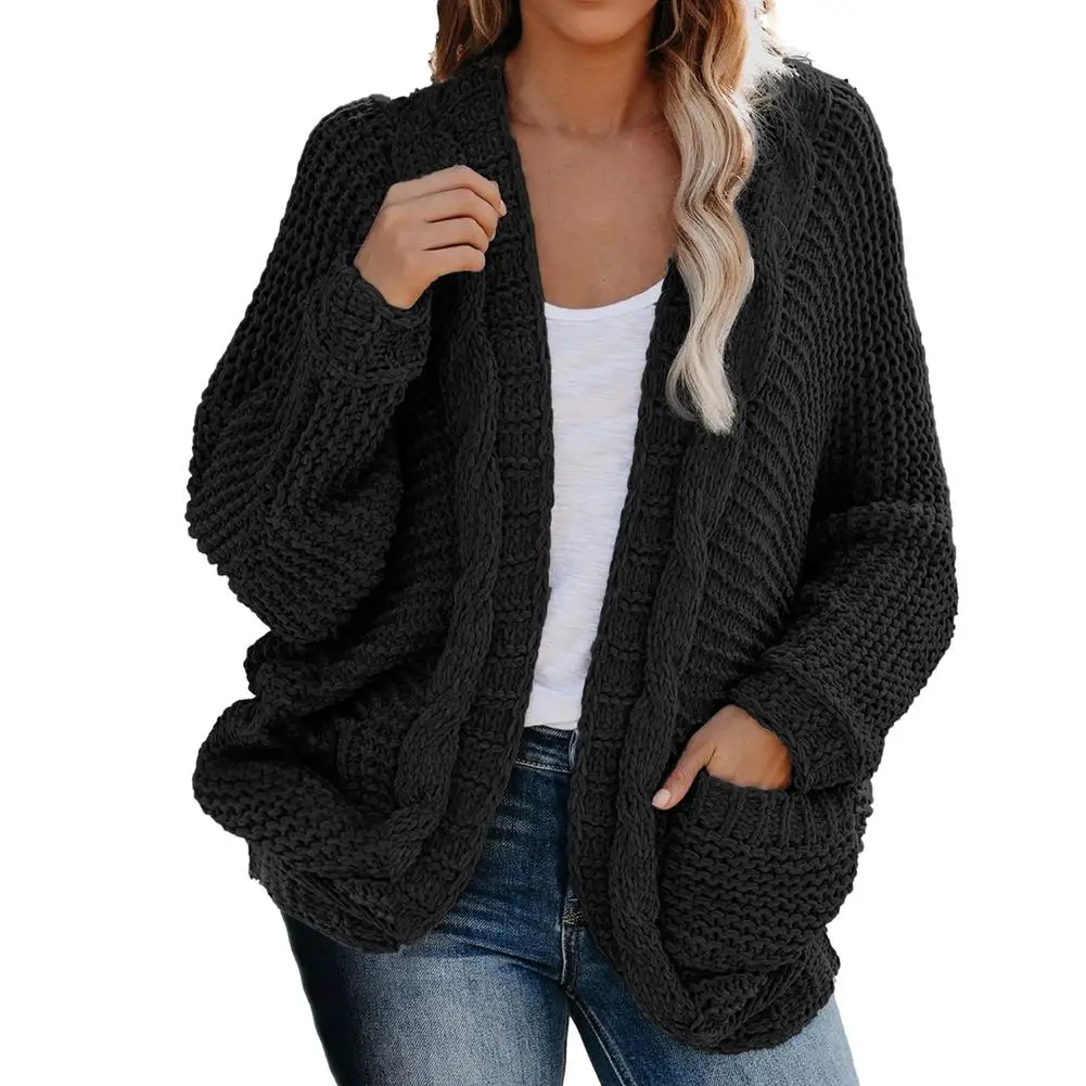 Open-Front Chunky Knit Sweater Cardigan Women's Long Sleeve Open Front Casual Lightweight Soft Knit Cardigan Sweater Outerwear W
Open-Front Chunky Knit Sweater Cardigan Women's Long Sleeve Open Front Casual Lightweight Soft Knit Cardigan Sweater Outerwear W