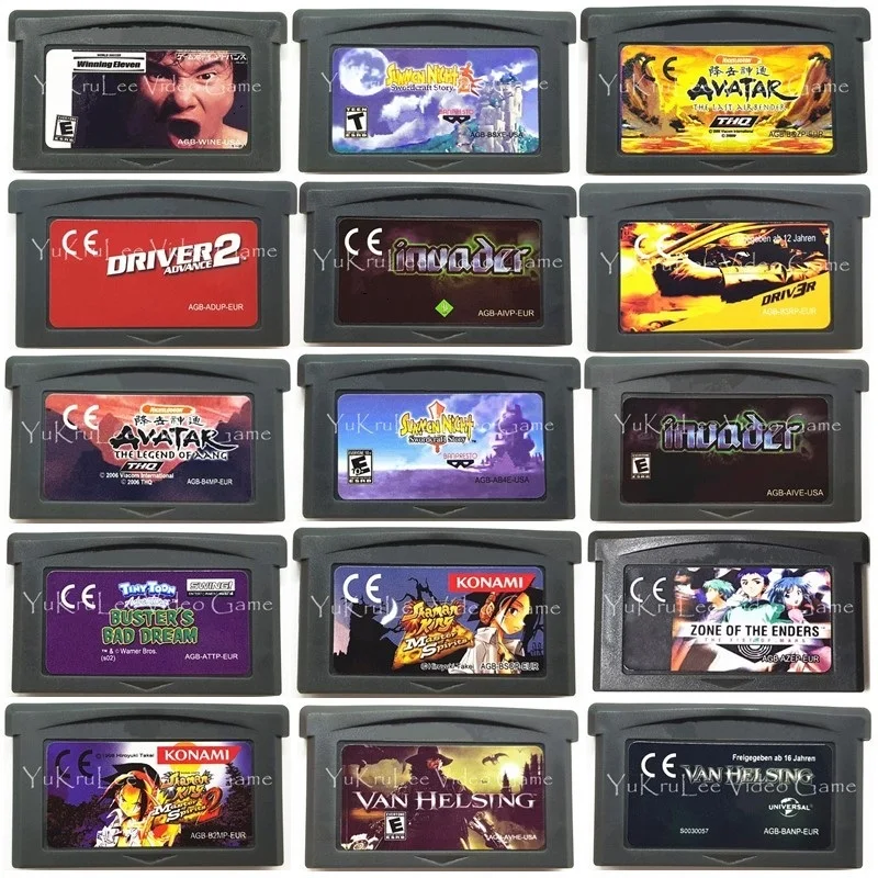 32-битная карта памяти для видеоигр серии Shaman King, картридж для консоли Nintendo GBA NDS 3DS
32-битная карта памяти для видеоигр серии Shaman King, картридж для консоли Nintendo GBA NDS 3DS