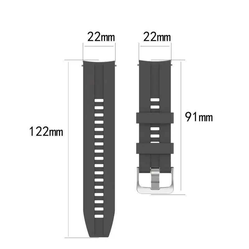 New Colors Strap For Huawei Watch GT 46mm Sport Strap Watch Silicone Waterproof Sweat-proof Wrist Strap For Interface Width 22mm
New Colors Strap For Huawei Watch GT 46mm Sport Strap Watch Silicone Waterproof Sweat-proof Wrist Strap For Interface Width 22mm