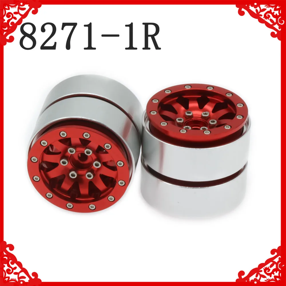 4PCS RCAWD Aluminum 1.9 Beadlock Style Wheel For Rc Hobby Model Car 1/10 Traxxas Trx-4 Axial 8271 Scx10Ii Tf2 Mst Gmade Climbing
4PCS RCAWD Aluminum 1.9 Beadlock Style Wheel For Rc Hobby Model Car 1/10 Traxxas Trx-4 Axial 8271 Scx10Ii Tf2 Mst Gmade Climbing