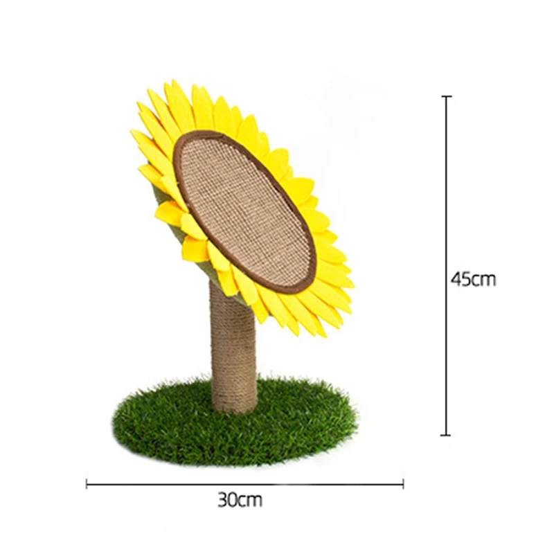 Cat Accessories Cat Scratching Post Sunflower Claw Scratching Post With Sisal Covered Lovely Kitty Claw Scratcher Board
Cat Accessories Cat Scratching Post Sunflower Claw Scratching Post With Sisal Covered Lovely Kitty Claw Scratcher Board