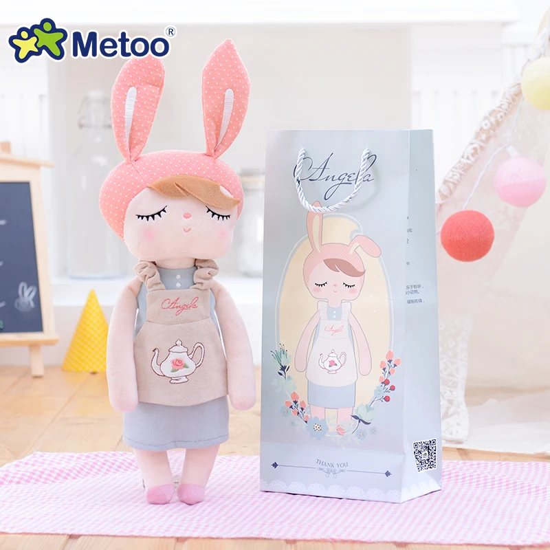 33cm Metoo Doll Soft Cotton Stuffed Toys For Girl Kids Retro Angela Rabbit Appease Dolls Kawaii Cartoon Animal Toy Birthday Gift
33cm Metoo Doll Soft Cotton Stuffed Toys For Girl Kids Retro Angela Rabbit Appease Dolls Kawaii Cartoon Animal Toy Birthday Gift