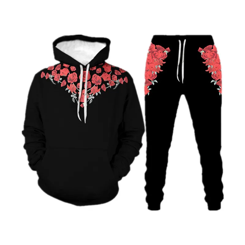 Men's Hooded Set Spring and Autumn Fashion printing Style Long Sleeve pullover Young Men and Women Casual Sports Set
Men's Hooded Set Spring and Autumn Fashion printing Style Long Sleeve pullover Young Men and Women Casual Sports Set