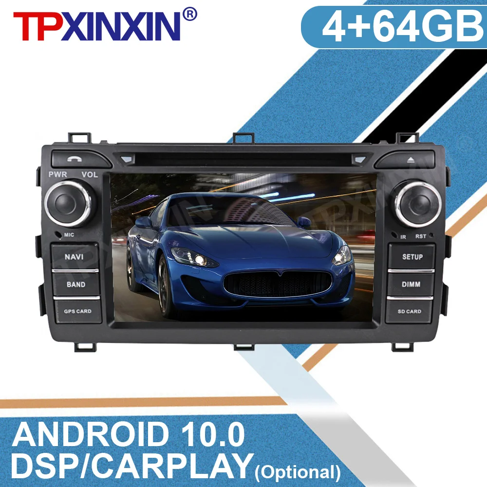 For Toyota Auris 2013 2014 2015 Android 10.0 Car DVD GPS Radio Stereo 4GB+64GB WIFI Free MAP Quad Core DSP IPS Multimedia Player
For Toyota Auris 2013 2014 2015 Android 10.0 Car DVD GPS Radio Stereo 4GB+64GB WIFI Free MAP Quad Core DSP IPS Multimedia Player