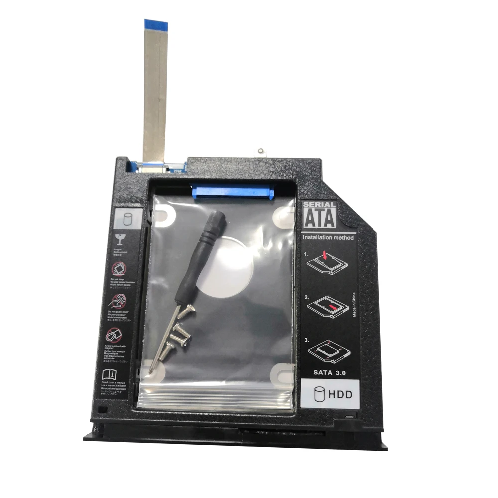 NEW 2nd SSD HDD Caddy for Dell 3467 3468 3478 3562 3567 3568 3576 3578 2nd second SSD HDD Caddy Cover W/ Screw bracket 9.5mm 
NEW 2nd SSD HDD Caddy for Dell 3467 3468 3478 3562 3567 3568 3576 3578 2nd second SSD HDD Caddy Cover W/ Screw bracket 9.5mm