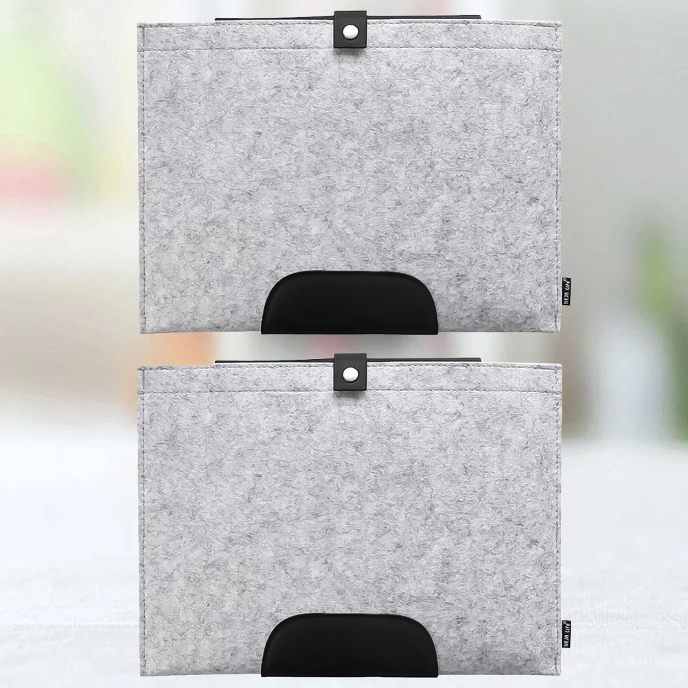 2Pcs Fashion Felt Document Organizer Waterproof File Folder Letter A4 Size for School Home Office (Light Grey) 
2Pcs Fashion Felt Document Organizer Waterproof File Folder Letter A4 Size for School Home Office (Light Grey)