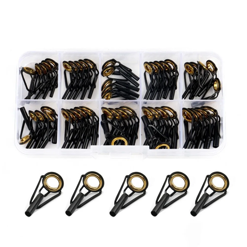 50pcs Ceramic Fishing Rod Guides Ring High Quality Stainless Steel Frame Tip Top Guides Outdoor Fishing Tackle Accessories Pesca
50pcs Ceramic Fishing Rod Guides Ring High Quality Stainless Steel Frame Tip Top Guides Outdoor Fishing Tackle Accessories Pesca