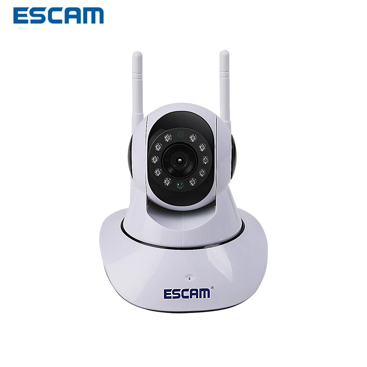 

IPC Security Wireless Camera ESCAM G01 WiFi IP IR Camera Dual Antenna 720P Pan/Tilt Support Two Way Audio ONVIF