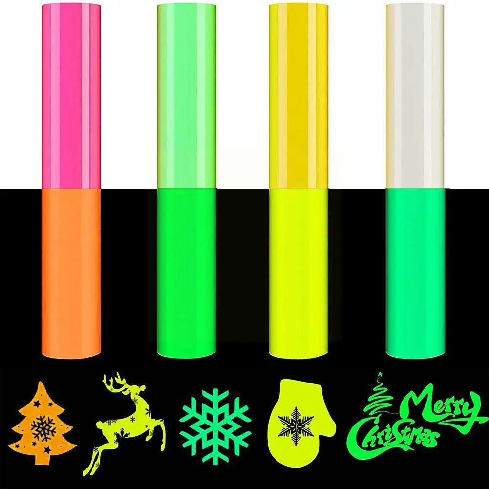 Luminous Glow In The Dark Roll Of Clothing T-shirt Cutter Vinyl Crafts Heat Plotter Press Accessories Film Transfer A7n5
Luminous Glow In The Dark Roll Of Clothing T-shirt Cutter Vinyl Crafts Heat Plotter Press Accessories Film Transfer A7n5
