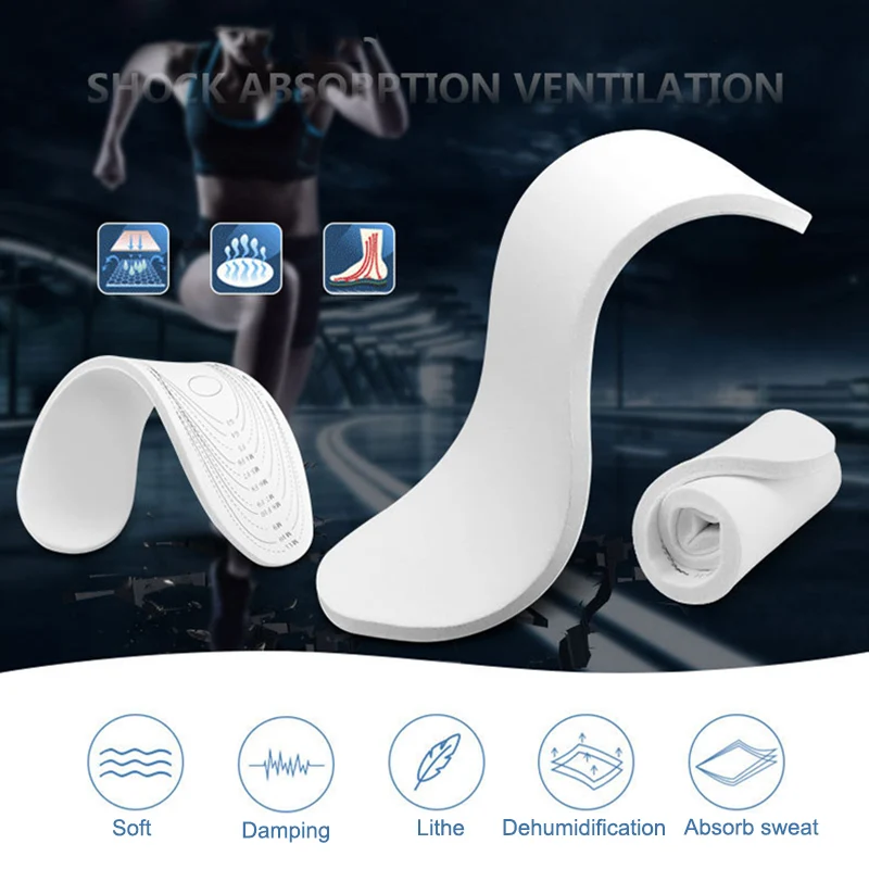 1 Pair Memory Foam Insoles Orthotic Arch Foot Care Comfort Pain Relief All Size RP 
1 Pair Memory Foam Insoles Orthotic Arch Foot Care Comfort Pain Relief All Size RP