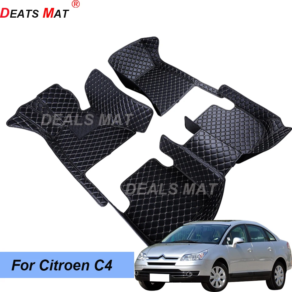 100% Fit Auto Car Mats With Pockets Floor Carpet Rugs For Citroen C4 2006 2007 2008 2009 2010 accessories
100% Fit Auto Car Mats With Pockets Floor Carpet Rugs For Citroen C4 2006 2007 2008 2009 2010 accessories