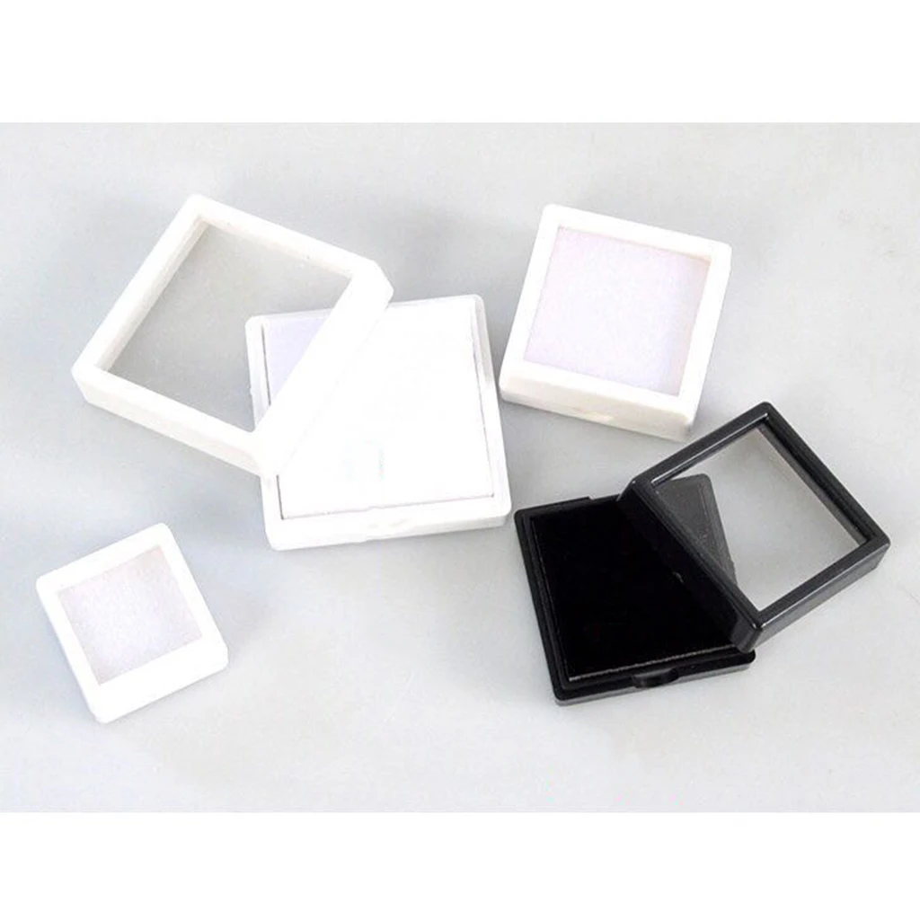 Acrylic Glass Top Foam Insert Gem Jars Box Gemstone Storage Display Tray Jewelry Box
Acrylic Glass Top Foam Insert Gem Jars Box Gemstone Storage Display Tray Jewelry Box