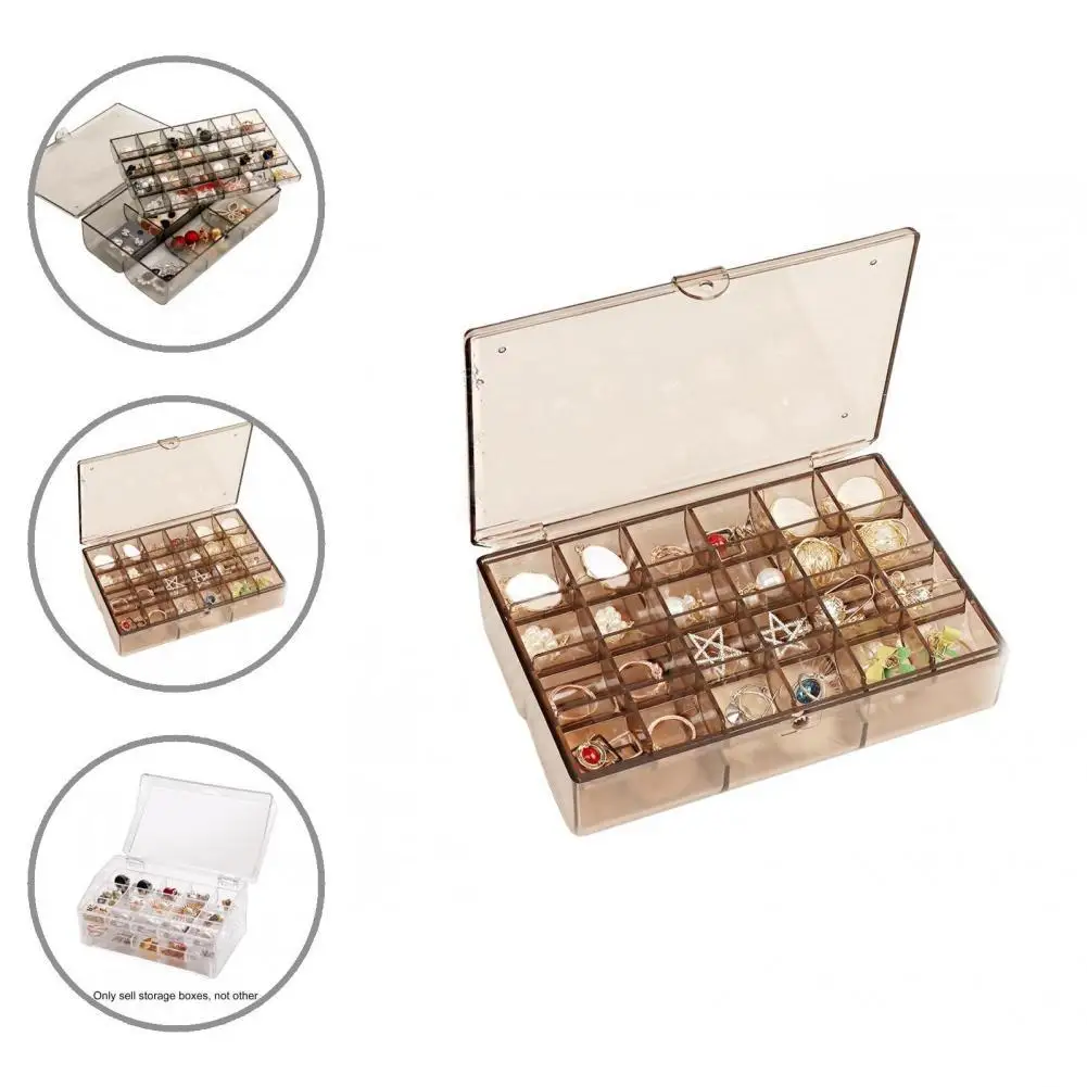 PS Useful Earring Bracelet Jewellery Storage Box 3 Colors Jewelry Container Space-saving for Household
PS Useful Earring Bracelet Jewellery Storage Box 3 Colors Jewelry Container Space-saving for Household