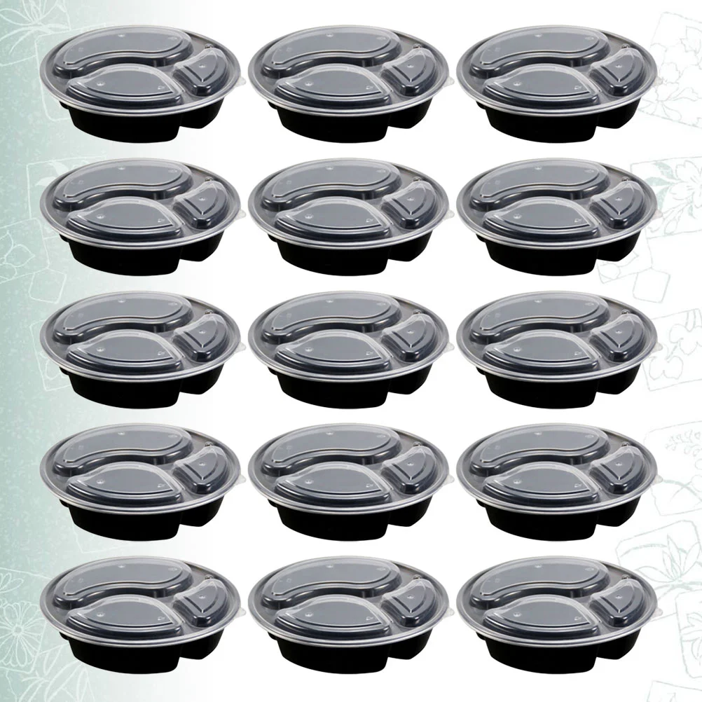 15 шт. одноразовых круглых стандартных контейнеров для подготовки пищи с 3 отделениями, безопасные контейнеры для хранения пищевых продукто...
15 шт. одноразовых круглых стандартных контейнеров для подготовки пищи с 3 отделениями, безопасные контейнеры для хранения пищевых продукто...