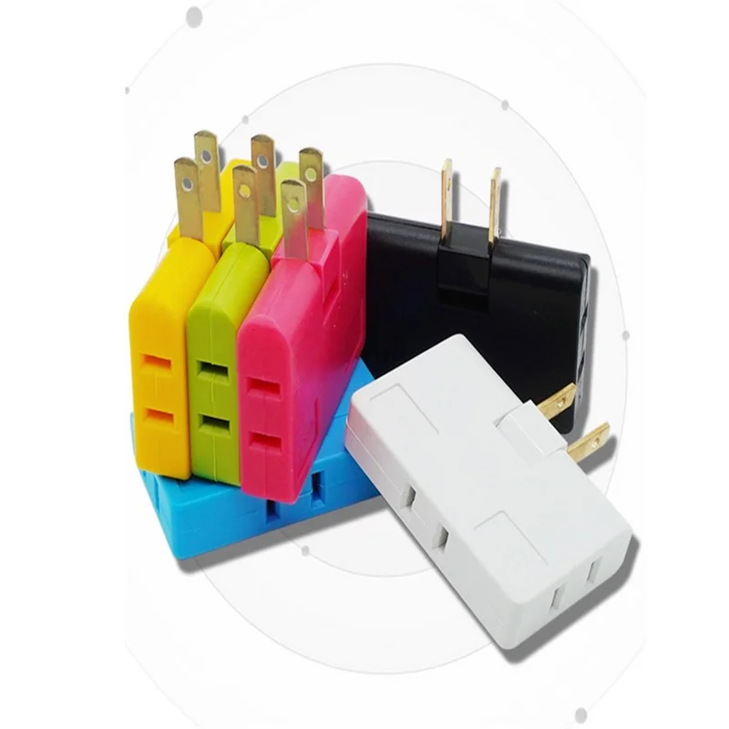 3 Outlet Grounded AC Power 2 Prong Swivel Light Wall Tap Adapter 
3 Outlet Grounded AC Power 2 Prong Swivel Light Wall Tap Adapter