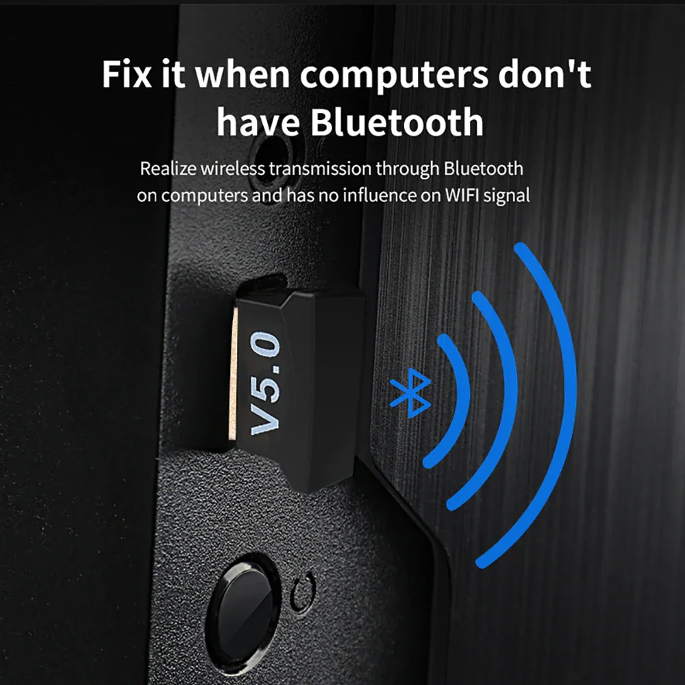 Bluetooth Receiver Audio USB Bluetooth 5.0 Adapter Transmitter Bluetooth Dongle Wireless USB Adapter for Computer PC Laptop c
Bluetooth Receiver Audio USB Bluetooth 5.0 Adapter Transmitter Bluetooth Dongle Wireless USB Adapter for Computer PC Laptop c