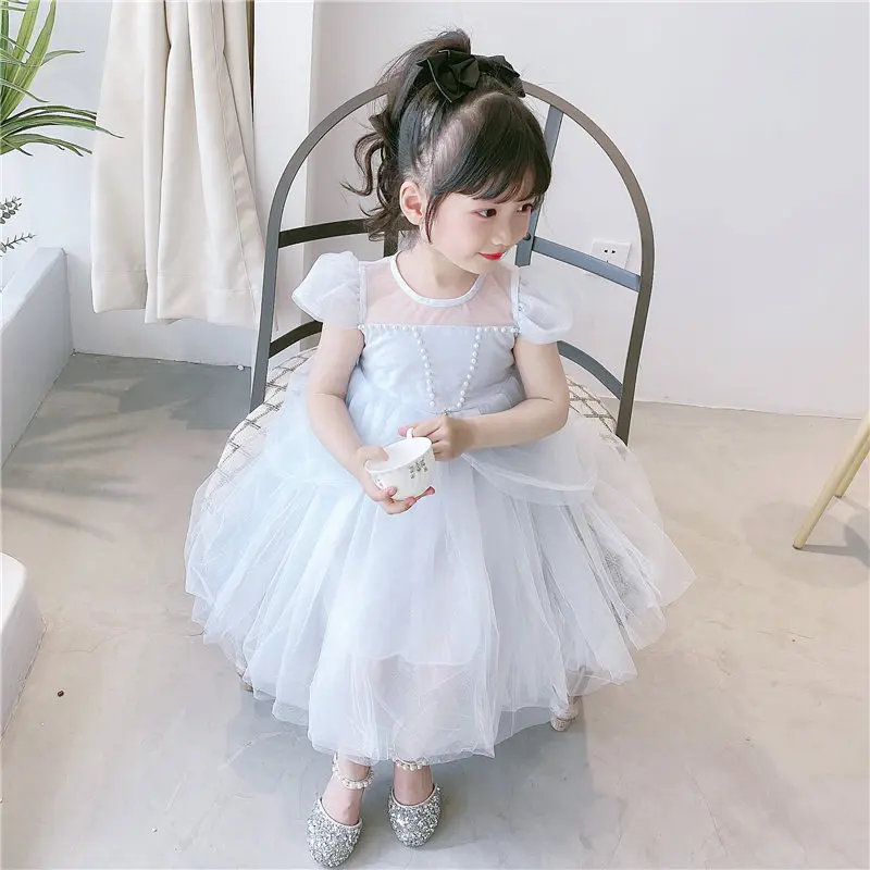 Summer 2021 New Arrivals Girls Short Sleeve Square Collar Mesh Pearl Blue Solid Cute Princess Pompous Dress 18M-6T
Summer 2021 New Arrivals Girls Short Sleeve Square Collar Mesh Pearl Blue Solid Cute Princess Pompous Dress 18M-6T