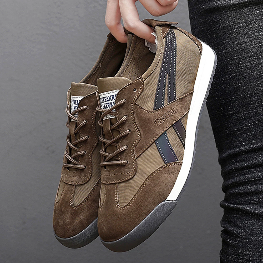 2021 Autumn New Men Shoes High Quality Genuine Leather Shoes Driving Comfortable Man Loafers Male Tenis Sports Running Sneakers
2021 Autumn New Men Shoes High Quality Genuine Leather Shoes Driving Comfortable Man Loafers Male Tenis Sports Running Sneakers