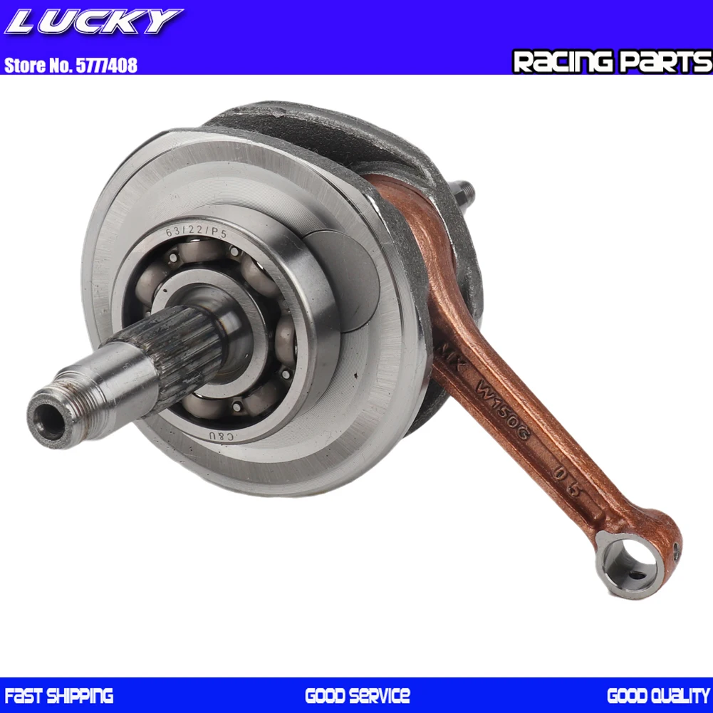 Motorcycle Crankshaft For ZongShen ZS 1P60YMJ W150 155Z 150cc 155cc Horizontal Kick Starter Engines Dirt Pit Bikes
Motorcycle Crankshaft For ZongShen ZS 1P60YMJ W150 155Z 150cc 155cc Horizontal Kick Starter Engines Dirt Pit Bikes