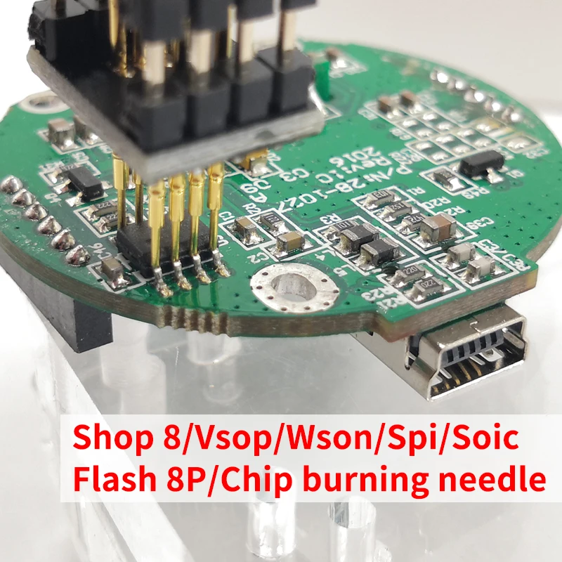 Поддержка программатора SPI 24 25 93 EEPROM Flash BIOS Chip Fixture Probe Pogo Pin загрузка программы