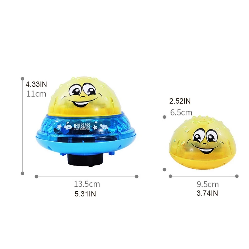 Electric Automatic Induction Water Spray Ball Baby Bath Toys LED Colorful Light Music Sprinkler Bathroom Bath Toys
Electric Automatic Induction Water Spray Ball Baby Bath Toys LED Colorful Light Music Sprinkler Bathroom Bath Toys