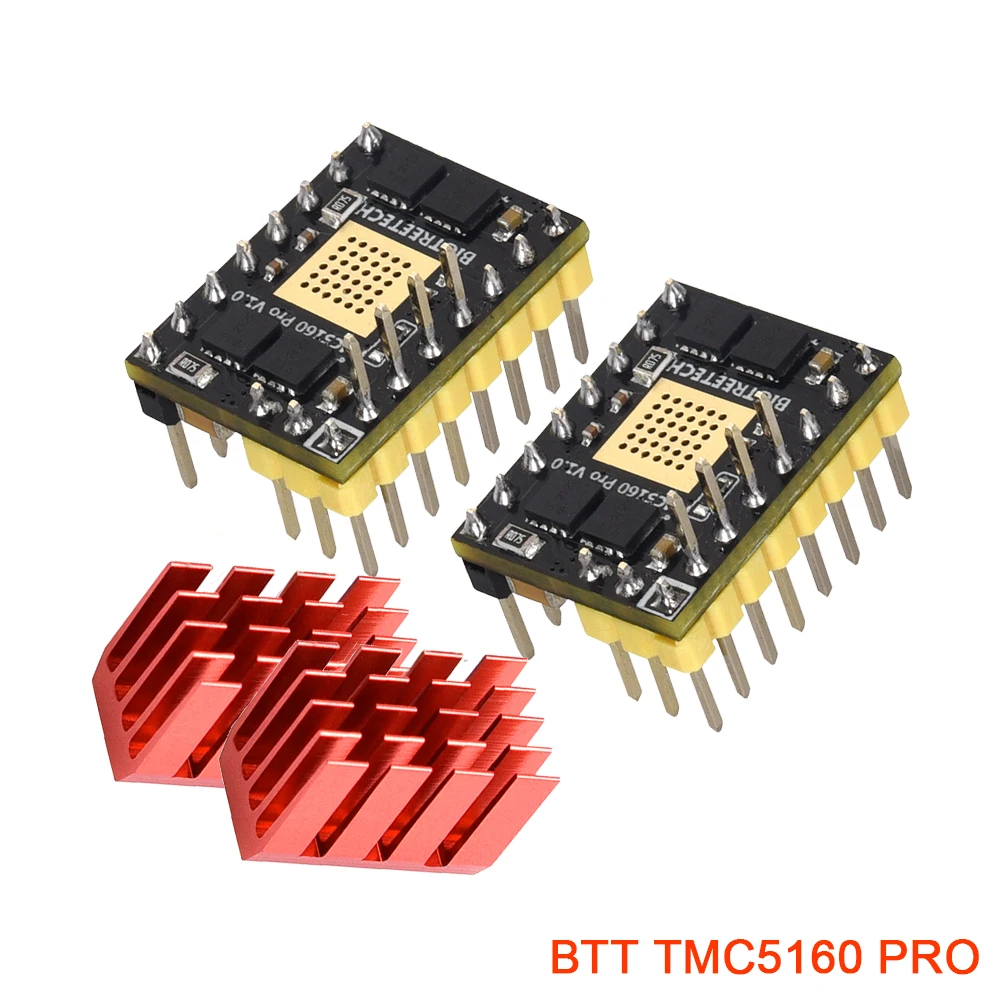 Драйвер bigtree4 BTT TMC5160 Pro V1.1 шагового двигателя высокого напряжения StepStick SPI Запчасти для 3D-принтера Voron Octopus Pro Ender3 V2
Драйвер bigtree4 BTT TMC5160 Pro V1.1 шагового двигателя высокого напряжения StepStick SPI Запчасти для 3D-принтера Voron Octopus Pro Ender3 V2