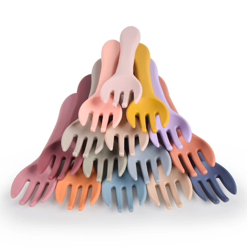 3 Pcs Baby Training Feeding Food Bowl Spoon Fork Set Anti Slip Silicone Suction Dishes Utensil BPA-Free Tableware
3 Pcs Baby Training Feeding Food Bowl Spoon Fork Set Anti Slip Silicone Suction Dishes Utensil BPA-Free Tableware