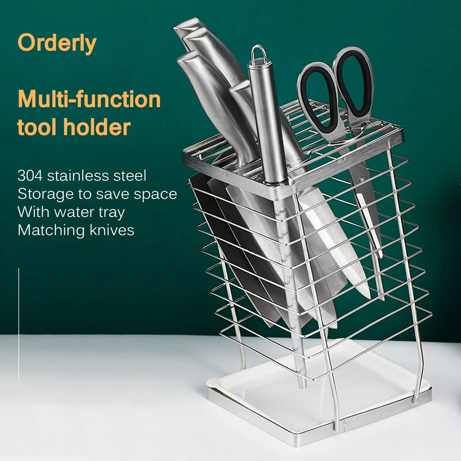 Kitchen Knife Storage Holder Cutlery Block Rack Stand Plastic Shelf Inserted Storage Stand Chef Knife Scissor Cooking Organizer
Kitchen Knife Storage Holder Cutlery Block Rack Stand Plastic Shelf Inserted Storage Stand Chef Knife Scissor Cooking Organizer
