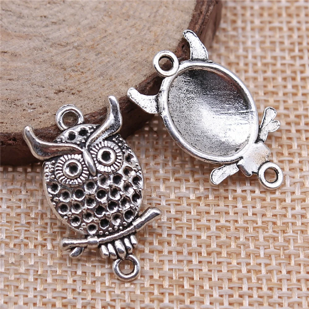 free shipping 30pcs 26x15mm antique silver Owl connector charms diy retro jewelry fit Earring keychain hair card pendant
free shipping 30pcs 26x15mm antique silver Owl connector charms diy retro jewelry fit Earring keychain hair card pendant