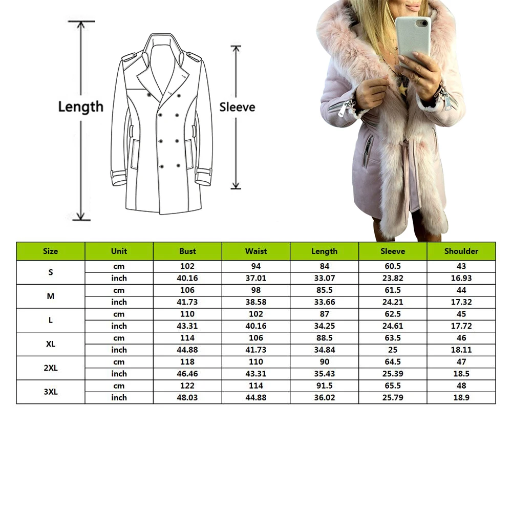 Faux Fur Hooded Long Winter Jacket Warm Slim Fit Belt Parka Jacket Casaco Feminino Chaqueta Mujer Hoody Fashion Streetwear
Faux Fur Hooded Long Winter Jacket Warm Slim Fit Belt Parka Jacket Casaco Feminino Chaqueta Mujer Hoody Fashion Streetwear