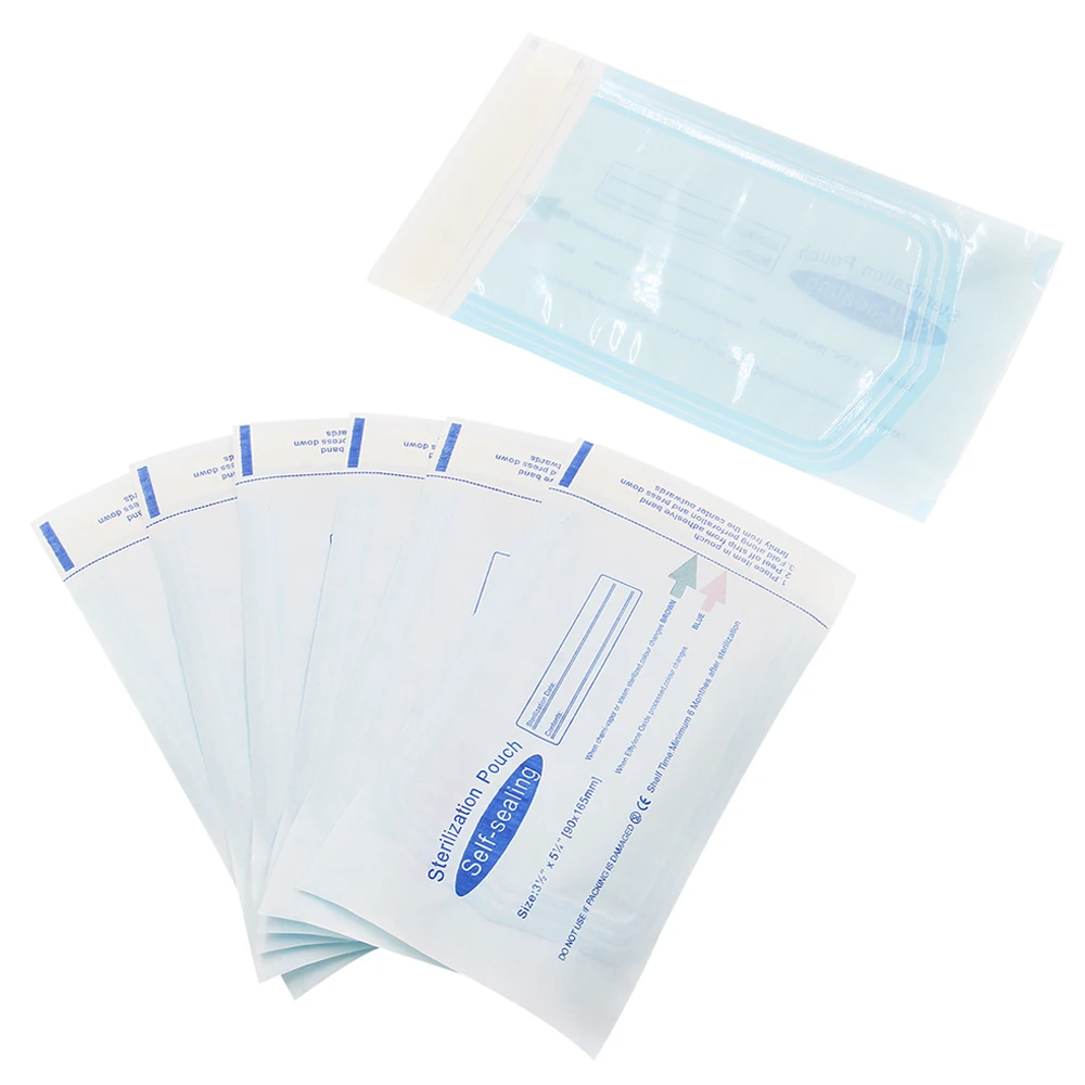 200pcs/box Tattoo Bag Self-sealing Sterilization Pouches 9*16CM Medium Size Disposable Tattoo Accessories Supplies
200pcs/box Tattoo Bag Self-sealing Sterilization Pouches 9*16CM Medium Size Disposable Tattoo Accessories Supplies
