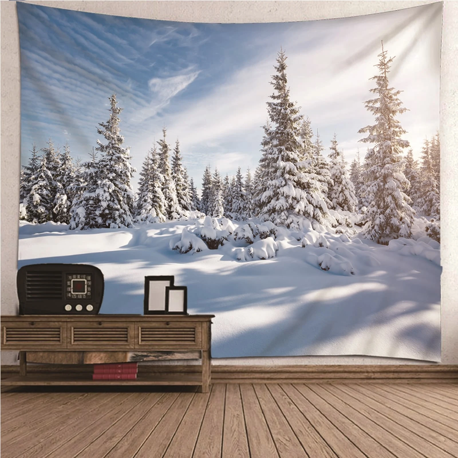 

Wall Art Tapestry Tapestry Wall Hanging Natural Scenery Dorm Art Wall Decor Covering Carpets Bedspread Beach Mat