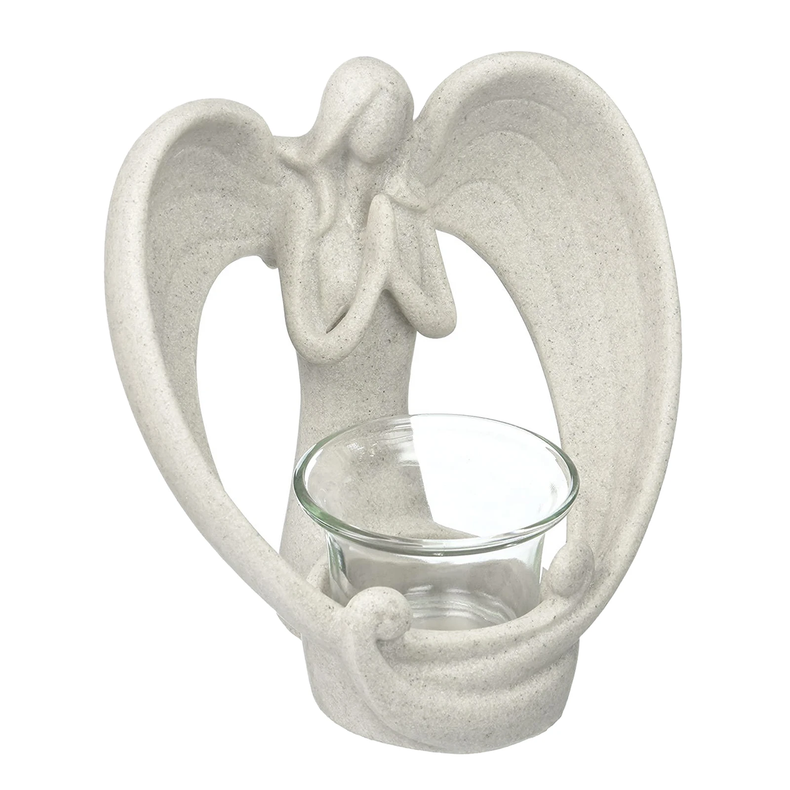 Angel Figurine, Tealight Holder with LED Tea Light, 16x8x15.5cm Tea Light Stand Holder, Candleholder, Decorative Statue
Angel Figurine, Tealight Holder with LED Tea Light, 16x8x15.5cm Tea Light Stand Holder, Candleholder, Decorative Statue