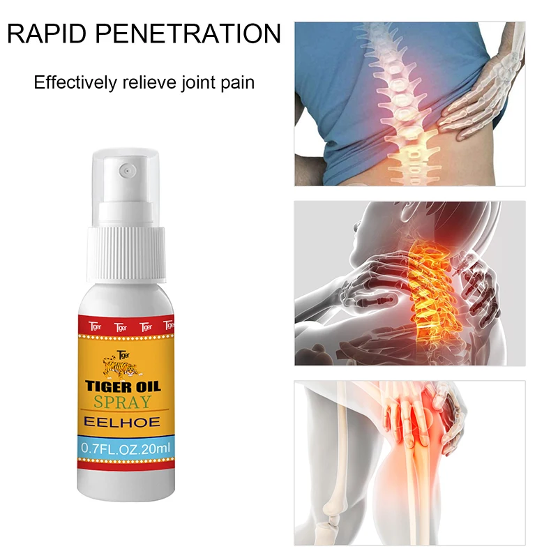 Pain Relief Spray Tiger Oil Joint Spine And Lumbar Makeup Care Tools Pain Relief Softy Good Feeling Pain Relief Effective TSLM1
Pain Relief Spray Tiger Oil Joint Spine And Lumbar Makeup Care Tools Pain Relief Softy Good Feeling Pain Relief Effective TSLM1