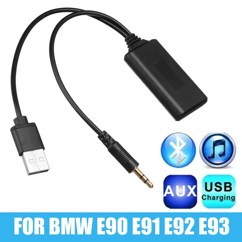 Car Bluetooth Adapter Receiver USB AUX-in Adapter For BMW E90 E93 Aux Cable Bluetooth 3.5mm Jack Wireless Adapter Aux Cable
Car Bluetooth Adapter Receiver USB AUX-in Adapter For BMW E90 E93 Aux Cable Bluetooth 3.5mm Jack Wireless Adapter Aux Cable