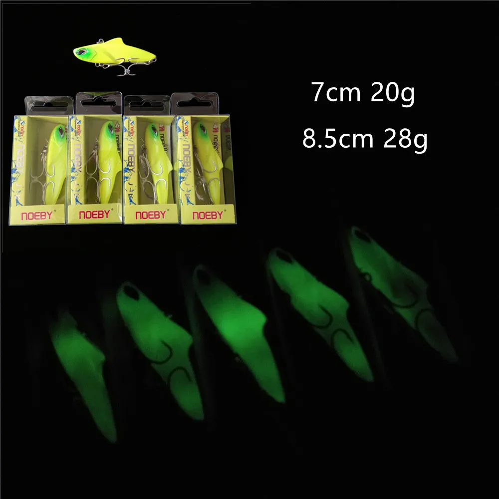 NOEBY 5pcs Luminous Fishing Lures Sinking Vibration Rattling VIB Swimbaits 1903 Artificial Hard Bait For Winter Fishing Lure
NOEBY 5pcs Luminous Fishing Lures Sinking Vibration Rattling VIB Swimbaits 1903 Artificial Hard Bait For Winter Fishing Lure