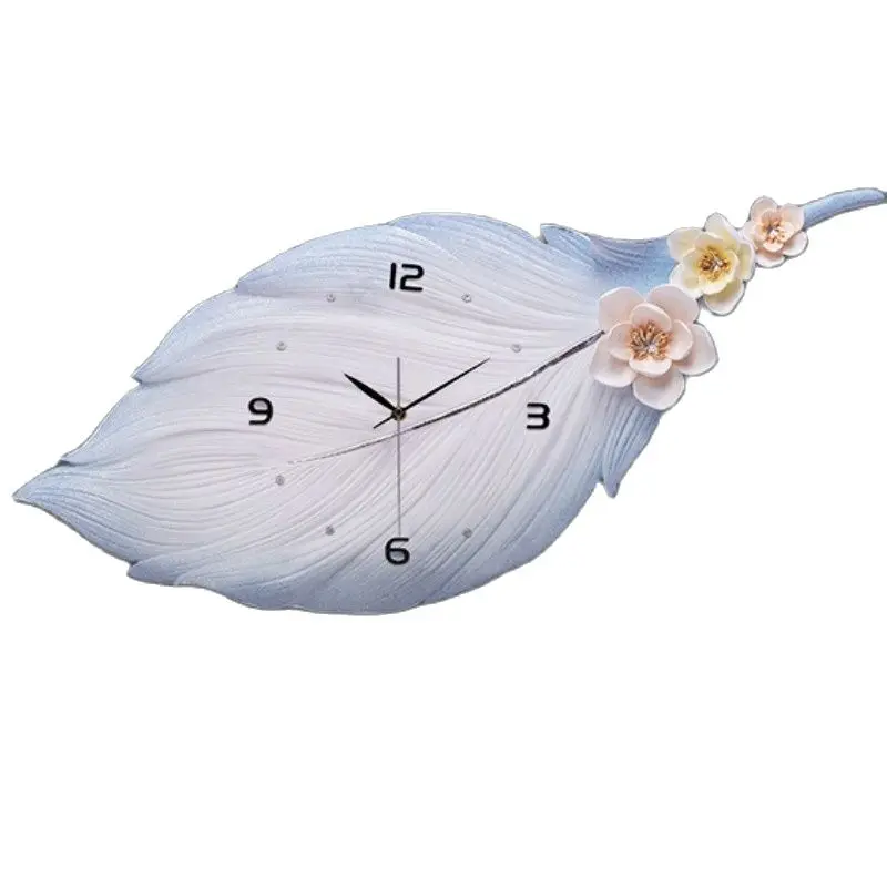 Creative Nordic Feather 3d Wall Clocks Modern Living Room Silent Watch Luxury Wall Clock Horloge Murale Gitf Set Wall Decor D057 
Creative Nordic Feather 3d Wall Clocks Modern Living Room Silent Watch Luxury Wall Clock Horloge Murale Gitf Set Wall Decor D057