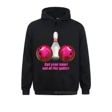 Student Long Sleeve Funny Bowling Hoody Women Mind Out Of The Gutter Men Sweatshirts Design Hoodies New Coming Clothes