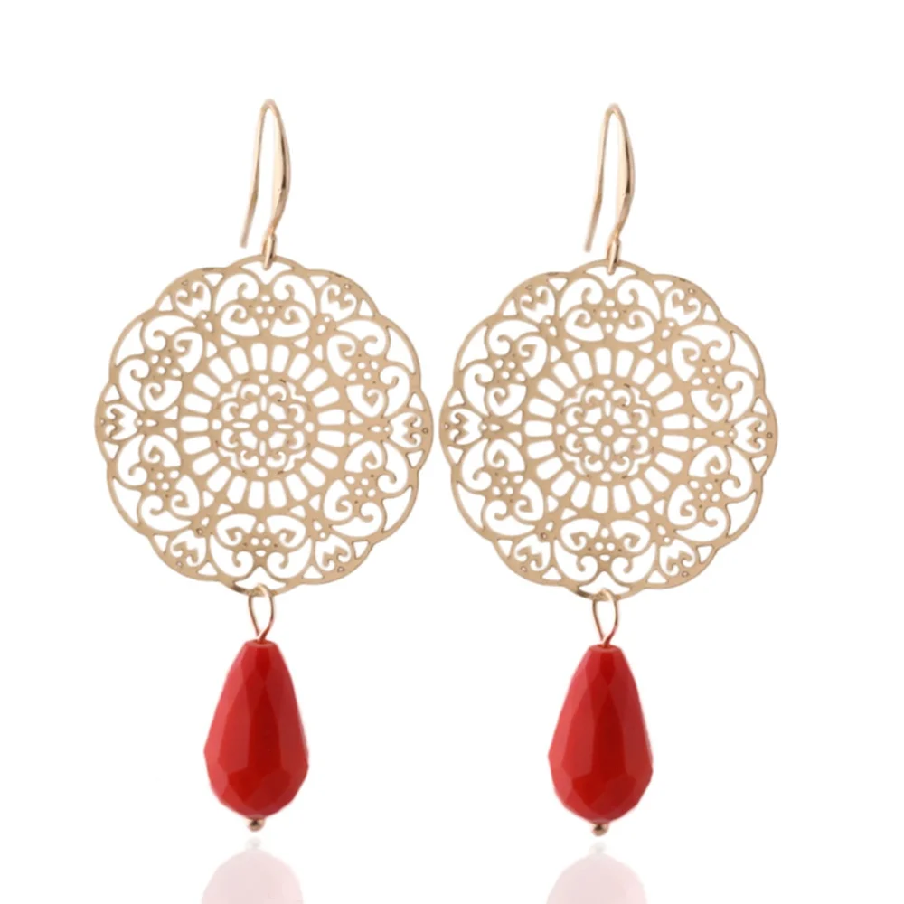 Drop Earrings Hollow out Stone Earring Charm Clover Big Earring for woman stone Large Long Brinco Ear Oorbellen Gift
Drop Earrings Hollow out Stone Earring Charm Clover Big Earring for woman stone Large Long Brinco Ear Oorbellen Gift