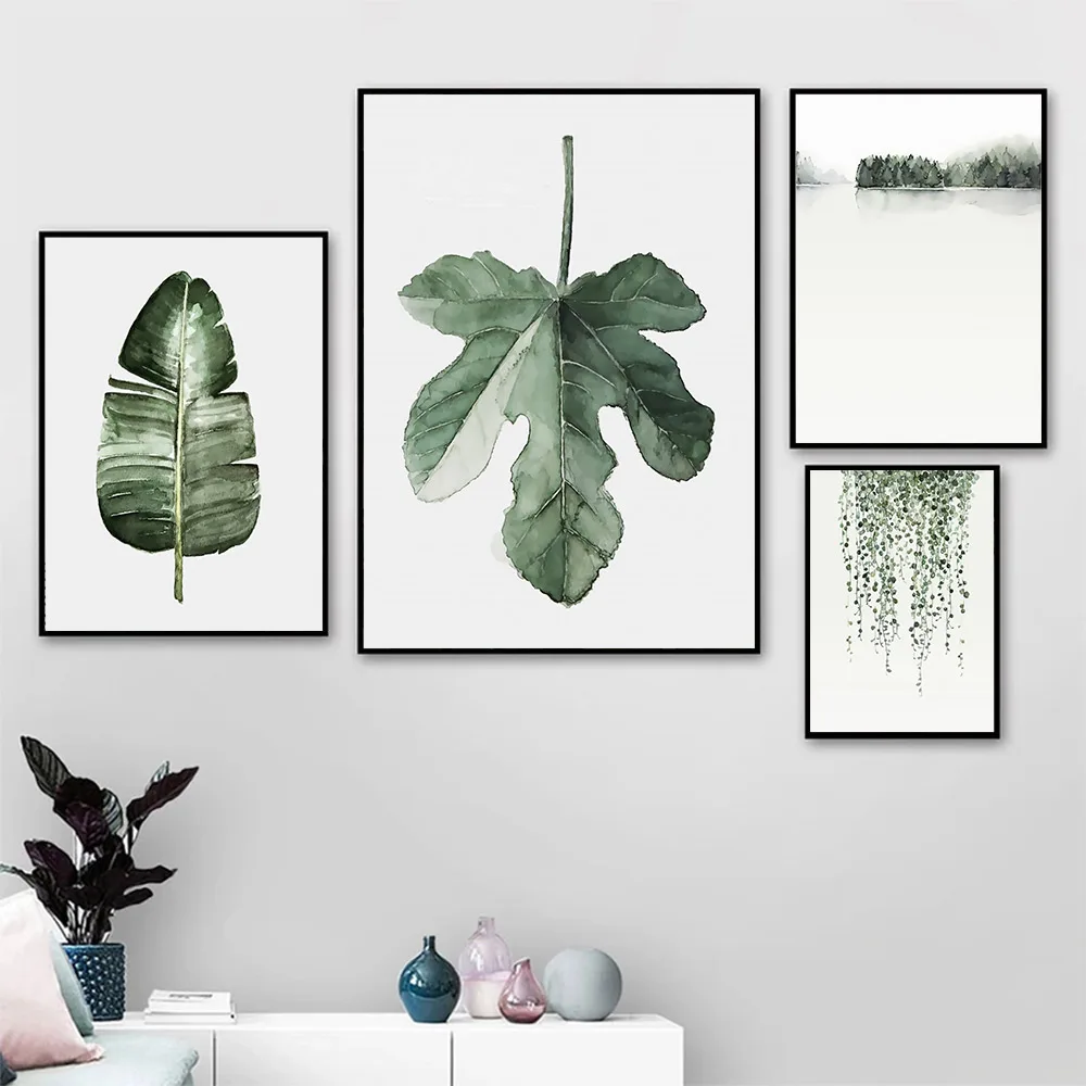 Plants Leaf Botanical Posters Wall Art For Living Room Decor Monstera Deliciosa Green Leaves Canvas Paintings Modern Picture
Plants Leaf Botanical Posters Wall Art For Living Room Decor Monstera Deliciosa Green Leaves Canvas Paintings Modern Picture