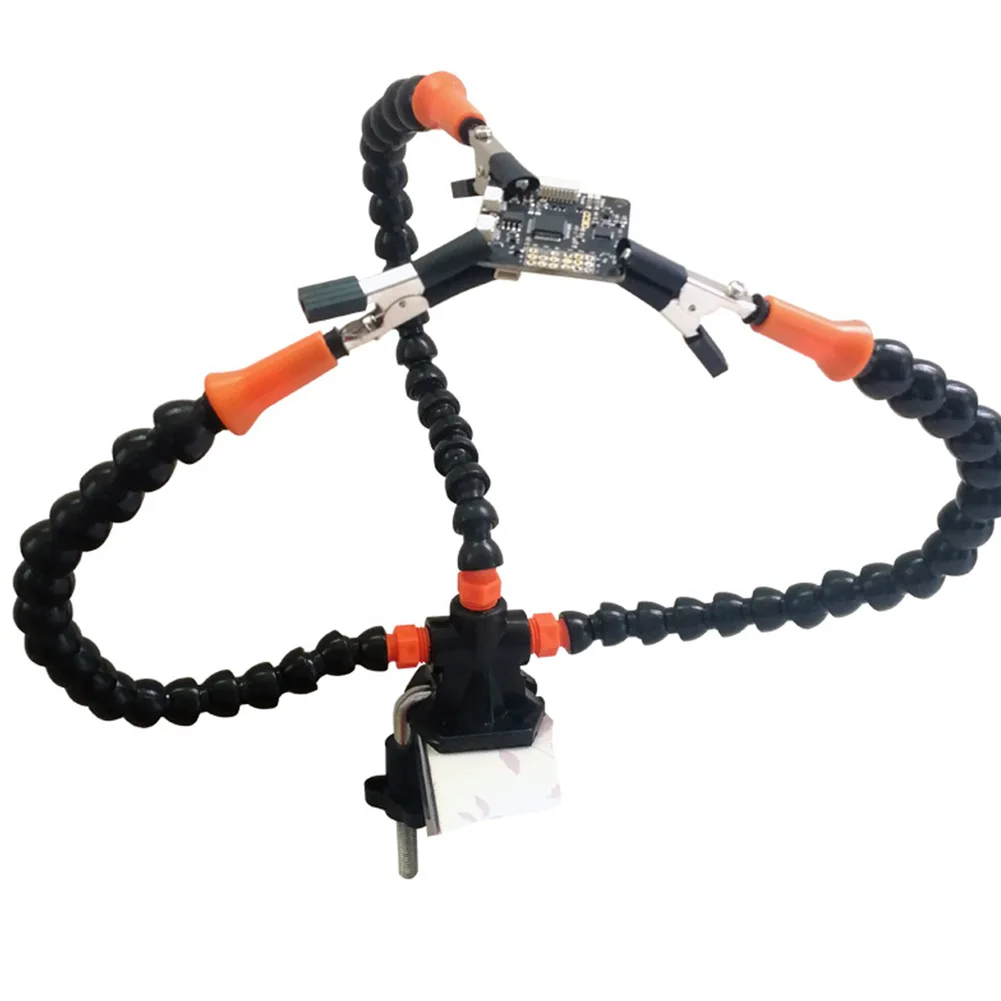 With Desk Clamp DIY Repairing PCB Welding Third Hand Tool Soldering Station For RC Models 3 Flexible Arms Heating Element
With Desk Clamp DIY Repairing PCB Welding Third Hand Tool Soldering Station For RC Models 3 Flexible Arms Heating Element